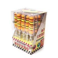 쫄깃한 버거모양 젤리 20개입, 400g, 1개