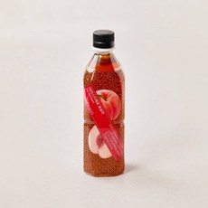 노브랜드 아이스티제로 복숭아, 6개, 500ml