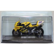 신품 124 챔피언 오토바이 컬렉션 혼다 CBR600 FABIEN FORET 2002 240001027705