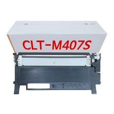 TOPJET 三星SCLT-407S BK/409S BK替換再生碳粉CLX-3185WK 3185K(替換碳粉STC), 紅色 (CLT-M407S), 1個