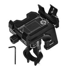 Socpuro 바이크 폰 마운트 홀더 360° 회전 알루미늄 마운트 자전거 핸들바 장착 휴대폰 홀더 12.9-17.8cm(4.7-7인치) 휴대폰용, Socpuro 바이크 폰 마운트 홀더, 360° 회전