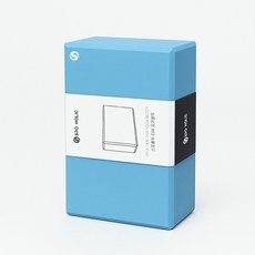 스포홀릭 EVA 요가 블럭 2p, 스카이