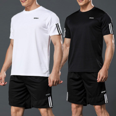 쿨 메쉬 통기성 런닝복 트레이닝복 상하의 운동복 세트