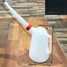 플라스틱 눈금 오일통 세제계량컵 주전자형 계량용기, 1개, 1L, 3L