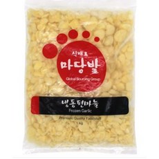 마당발 냉동 편마늘 1kg, 1개