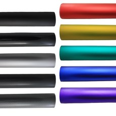 슈프림카 자동차 랩핑지 블랙무광 유광 컬러 카본 차량용시트지, 실버무광, 1개