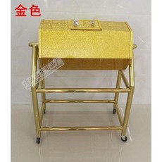 대형 제비뽑기 추첨함 회전형 응모함 투명 박스 행사장 경품 모금함, 골드드 (회전가능), 1개