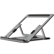 SOYMIX 鋁合金角度可調節筆記型電腦支架 SOME1X, 深灰色