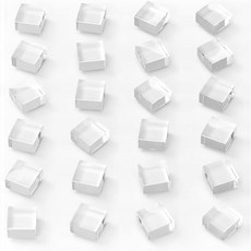 강력한 냉장고 자석 24p 세트 캐릭터 마그넷 사무실 가게 학교 집 magnets, 투명