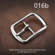 고급 304 스테인리스 스틸 핀 버클 액세서리 프리미엄 벨트 캐주얼 복장용 남녀, 16 016B