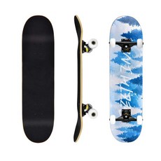 스케이트 보드 입문자 짧은 연습용 초보자 숏, E