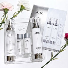 AHC 玻尿酸煥采神仙水套組 100ml/300ml 多規格 深層保濕 改善乾燥 提升光澤, 1組, 神仙水套組