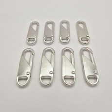 옷 가방 셀프 수리 자크 고리 손잡이, 8개, 실버