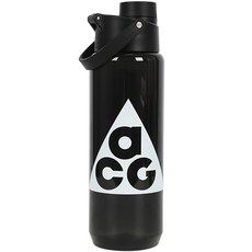 나이키 ACG RENEW RECHARGE CHUG GRAPHIC BOTTLE 24oz 710ml 헬스 운동 러닝 등산 물병 척 보틀, black, 1개