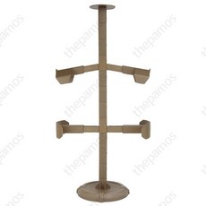 거치대 장비 보관 디스플레이 서바이벌 헬멧 행거 조끼 벨트 진열대, 진흙색 공식 규격, 1개