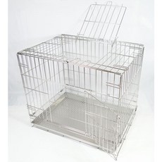 優旺寵物 不鏽鋼折疊式寵物籠, 1個