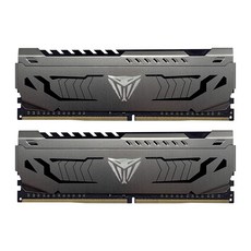 Patriot Viper Steel DDR4 3600MHz PC4-28800 32GB (16GB x PVS432G360C8K 2매) 알루미늄 방열판