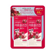 내추럴박스 석류콜라겐 젤리 스틱 20gx14포x2입 (N4), 14개, 20g