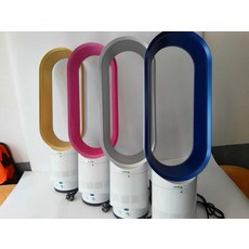 글로브픽 무풍선풍기 무풍 날개없는 서큘레이터 공기청정, 16인치 골드 버튼, 기본 색상