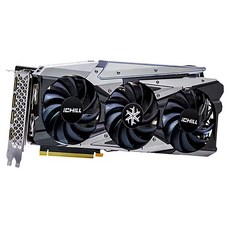 INNO3D iChiLL 지포스 RTX 3070 D6 8GB X4 그래픽카드 채굴 X