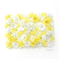 Kigoon 조화 꽃벽 카페인테리어소품 조화장식