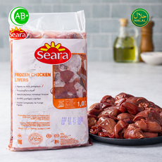 Halal Chicken Livers Frozen 냉동 닭간 | 할랄 | 브라질산, 1개, 1kg