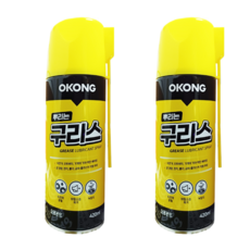 오공 구리스 스프레이, 420ml, 2개