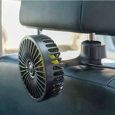 자동차 선풍기 차량 헤드레스트 뒷자석 선풍기 서큘레이터, 단품, 단품