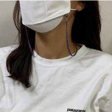 비즈 마스크줄 비즈체인 마스크 아기 마스크끈 체인줄 스트랩 꽈배기