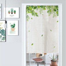 가림막 침실 거실 보타닉 패브릭 북유럽 그림