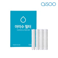 아이수 주방용필터 싱크대필터 핸디리필 4개입 KC 국내제조, 1개