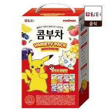담터 포켓몬 콤부차 버라이어티팩, 1개, 80개입, 5g