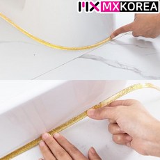 줄눈 셀프시공 방수 테이프 6m 타일 보수제 줄눈보수제 셀프줄눈시공, 1개, 백시멘트 (홈멘트)