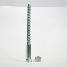 9.35mm X 125mm (삼부) 고지 래그 스크류 목재용 한옥 정자 팔각정 공사, 9.35mm X 125mm (삼부) 1개