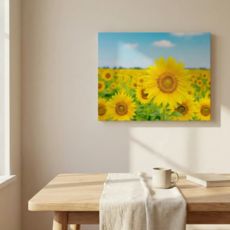 레코 재물운 복을 부르는 풍수 해바라기 그림