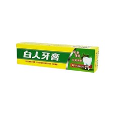 T.KI 白人 牙膏 清新薄荷, 1條