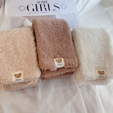 겨울 목도리 데일리 후리스 여성 뽀글이 목도리 방한 보온 어린이 곰돌이 유아 아동