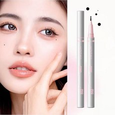 주근깨메이크업 촉촉한 자연스러운 도트 도트펜 주근깨 펜 아이라이너, 1개, 03다크브라운