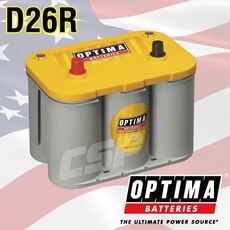 OPTIMA D26R 超霸電池, 1個
