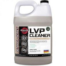 레니게이드 제품 LVP 클리너 - 전문 가죽 비닐 및 플라스틱 | 자동차 내부 시트 대시보드에서 먼지 오일 얼룩 제거 OEM 마감 복구 16 OZ, 1 GALLON
