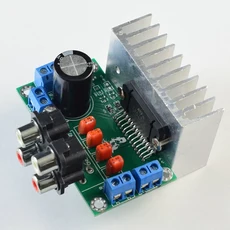 LJM TDA7850 HIFI 파워 앰프 보드 클래스 AB 자동차 파워 앰프 50W * 4 채널 MOSFET 풀 브리지 파워 앰프, 02 1 pcs, 02 with radiator