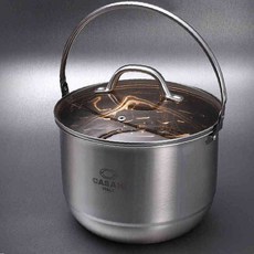 까사니 미니들통(버켓) 24cm_5L (삼계탕냄비)업소용 젖병 열탕 소독 냄비 곰국 들통, 단품, 단품