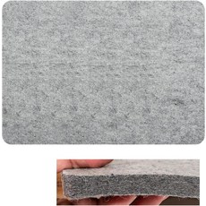 SEHXIM 13.5인치 x 울 프레싱 매트 100% 뉴질랜드 다림질 재봉틀 머플러 재봉 퀼팅 DIY 공예 자수용 패드용 매트., 13.5" x