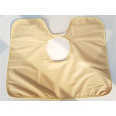 방수 어르신 턱받이 다회용 요양병원 간병 노인 환자 부드러운 넉넉한사이즈 통풍, 베이지, 1개, 베이지