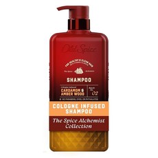Old Spice 남성용 샴푸 스파이스 연금술사 컬렉션 쾰른 주입 카다멈 및 앰버 우드 향 파라벤 및 프탈레이트 프리 591.5ml(20온스), Old Spice 남성용 샴푸, 스파이스 연금술사 컬렉, 1, 591ml