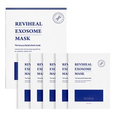 리비힐 엑소좀 고기능성 마스크팩, 1개, 5개입