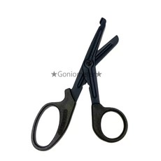 Goniometer 鐵氟龍不鏽鋼小紗布剪刀 6.5/ 戰術/肌貼 台灣製造, 1個
