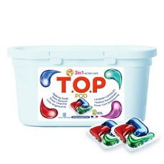 [10배 초고농축] 탑포드 캡슐세제 플로랄향 16g X 100개입 3in1 프리미엄 실내건조 대용량 세탁세제 드럼세탁기 겸용 세제, 1개
