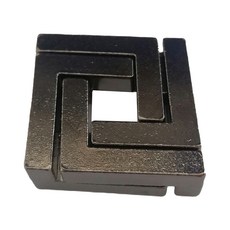 KONG MING LUBAN LOCK 魯班鎖 益智解鎖玩具, 1個, 四方鎖