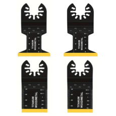 09몬 티타늄 강화 멀티커터날 34mm 44mm 금속목재 겸용, 4개